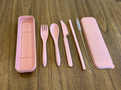 Eco-friendly Reusable Cutlery Set for Nappy Bag