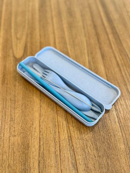 Eco-friendly Reusable Cutlery Set for Nappy Bag