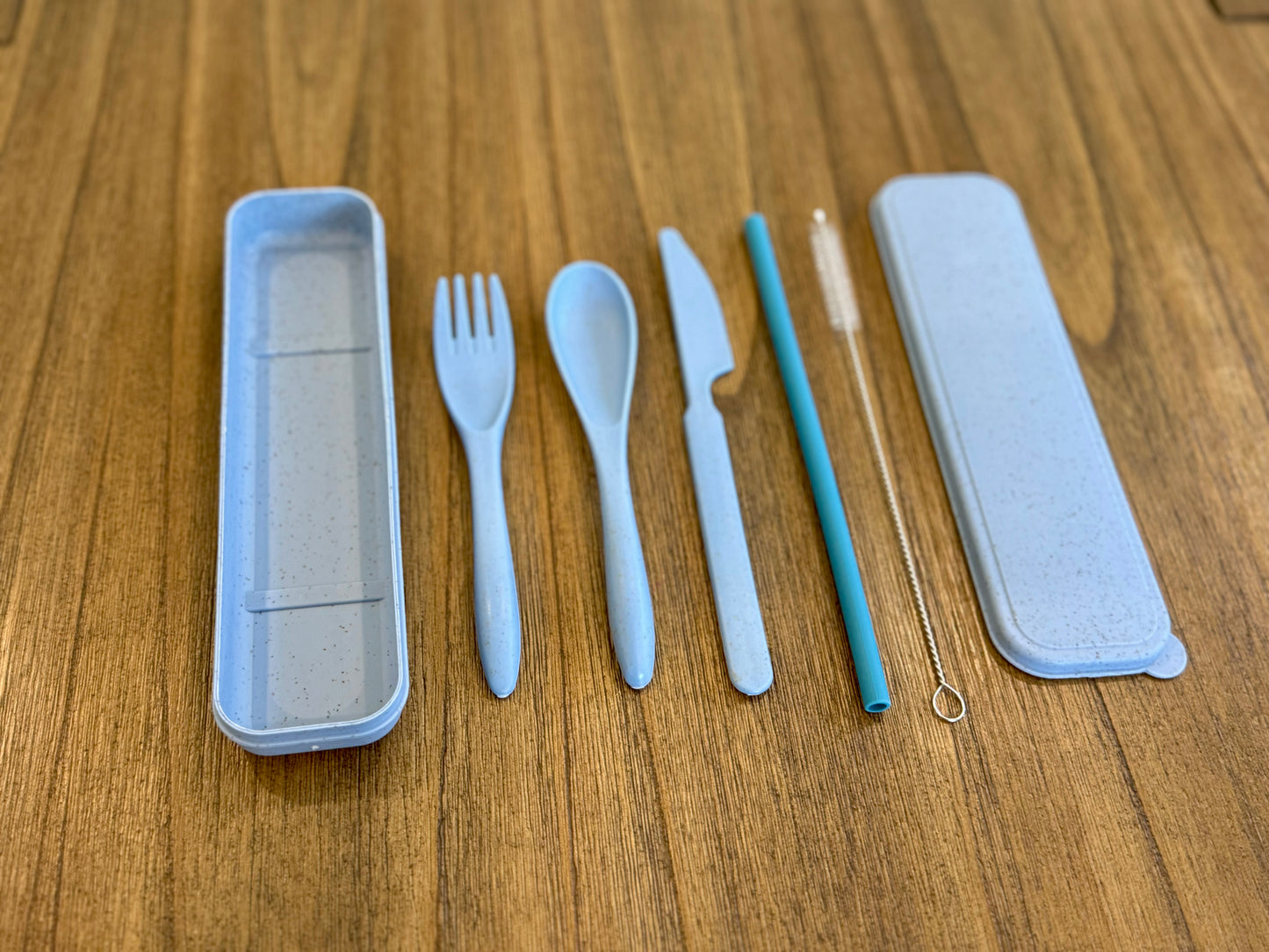 Eco-friendly Reusable Cutlery Set for Nappy Bag